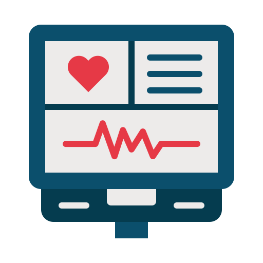 Health monitoring Generic color fill icon