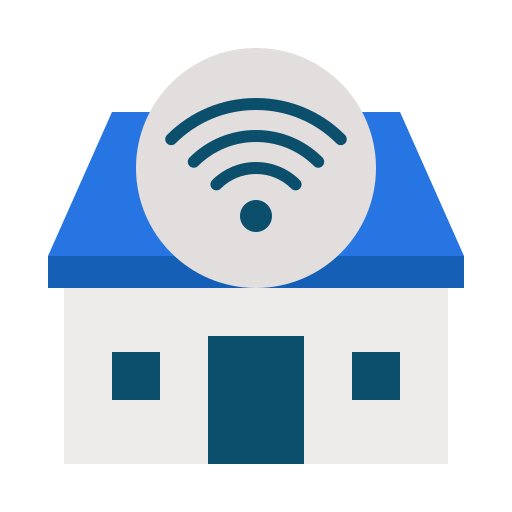 Smart home Generic color fill icon