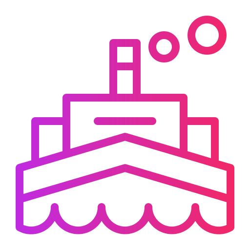 ボートエンジン Generic gradient outline icon