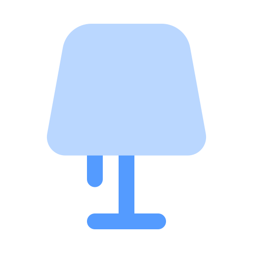 lampka biurkowa Generic color fill ikona