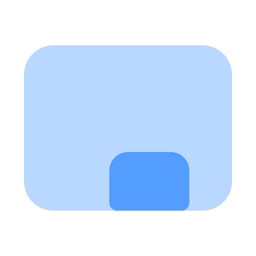 biała tablica Generic color fill ikona