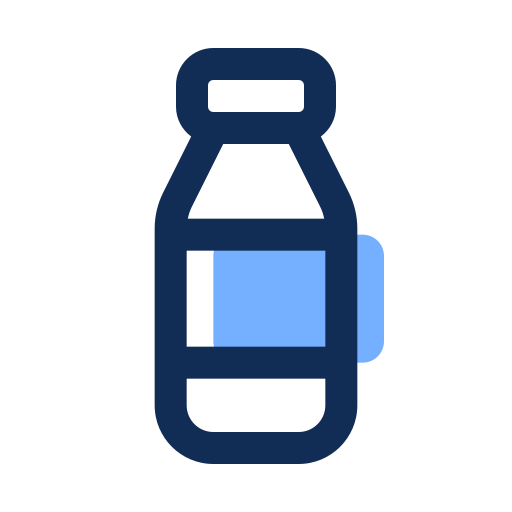 Water bottle Generic color lineal-color icon