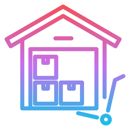 Warehouse Generic gradient outline icon