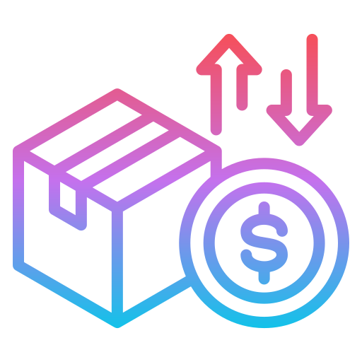 Cash on delivery Generic gradient outline icon