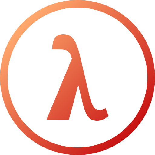 lambda Generic gradient fill ikona