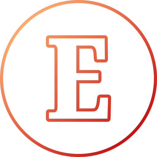 épsilon Generic gradient outline icono