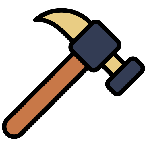 Hammer Generic color lineal-color icon