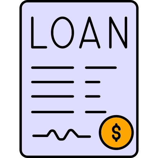 Loan papers Generic color lineal-color icon