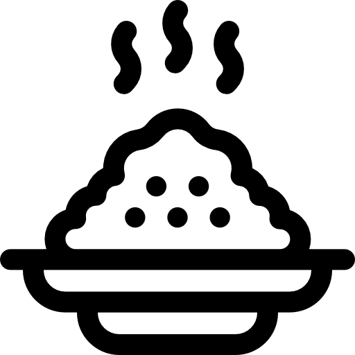 おかゆ Basic Rounded Lineal icon