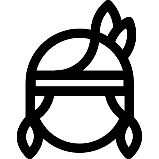 ネイティブアメリカン Basic Rounded Lineal icon