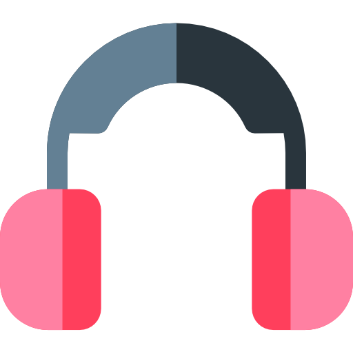 słuchawki Basic Rounded Flat ikona