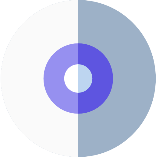 Компакт-диск Basic Rounded Flat иконка