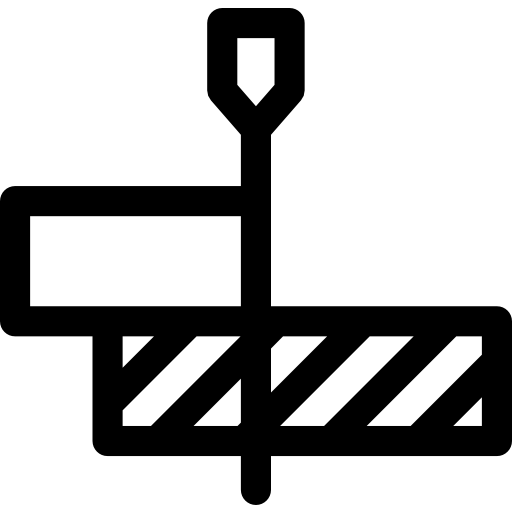 kennzeichen Basic Rounded Lineal icon