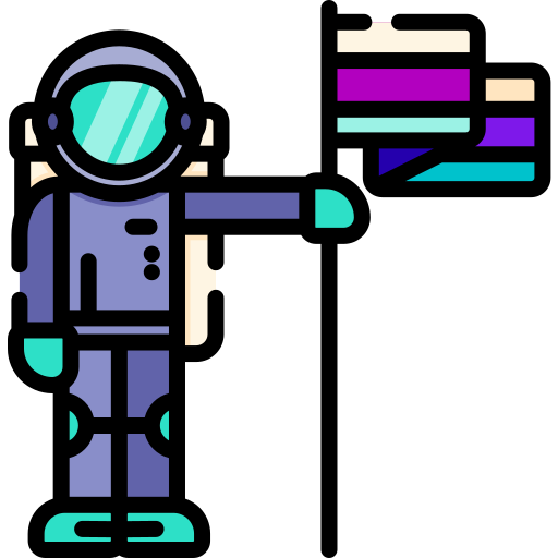 astronaut Special Lineal color icon