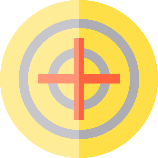 ziel Basic Straight Flat icon