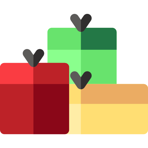 Gift Basic Rounded Flat icon