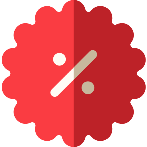 할인 Basic Rounded Flat icon