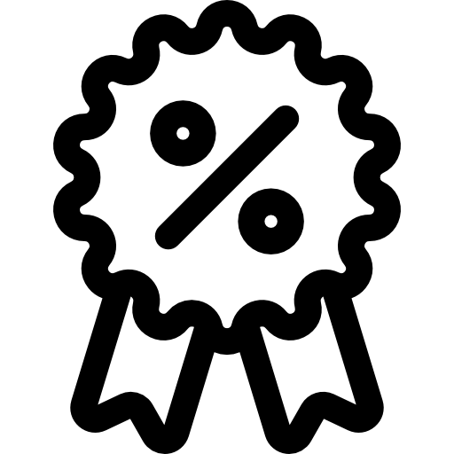 rabat Basic Rounded Lineal ikona