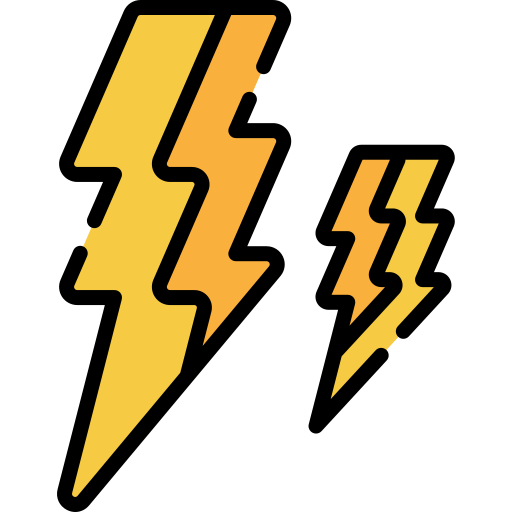 Thunder Special Lineal color icon