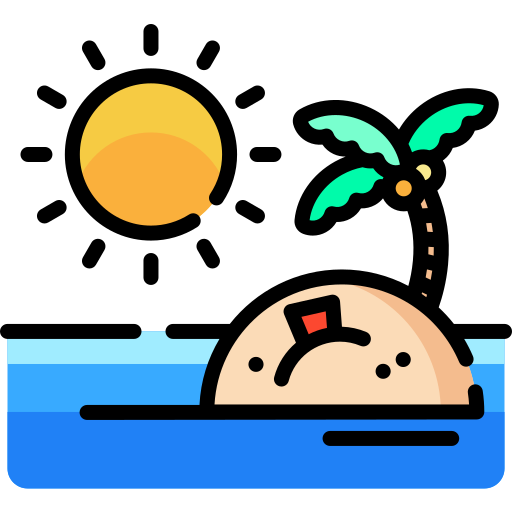 Summer Special Lineal color icon