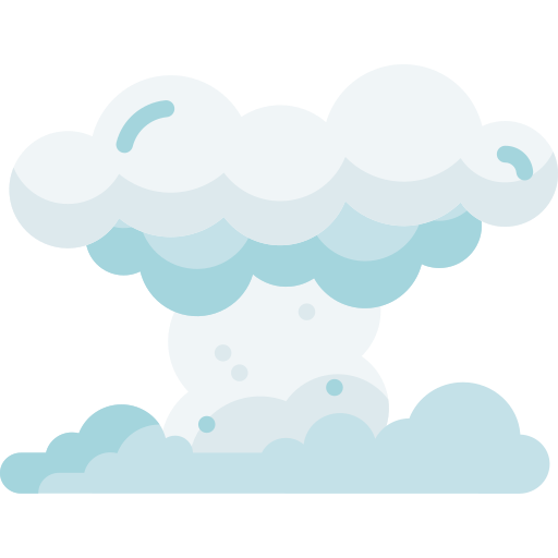 Кучево-дождевые облака Special Flat иконка