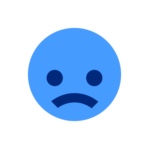 Sad face Generic color fill icon