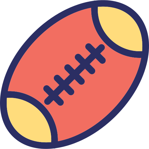 piłka sportowa Generic color lineal-color ikona