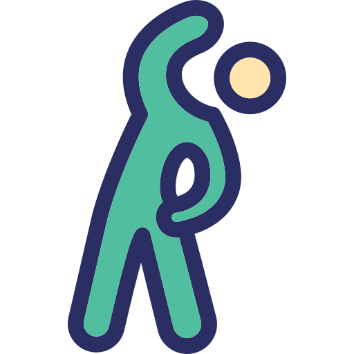 Stretching Generic color lineal-color icon