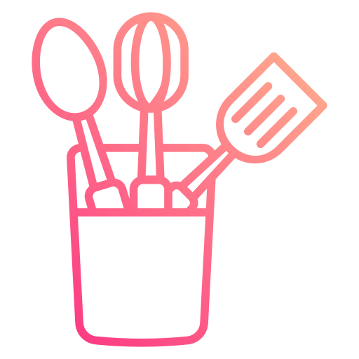 utensilio de cocina Generic gradient outline icono