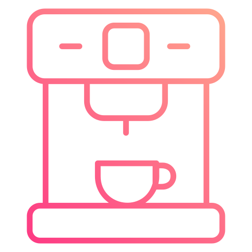 Кофе-машина Generic gradient outline иконка