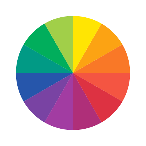 カラーホイール Generic color fill icon