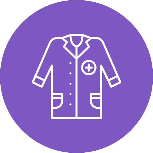 Doctor coat Generic color fill icon