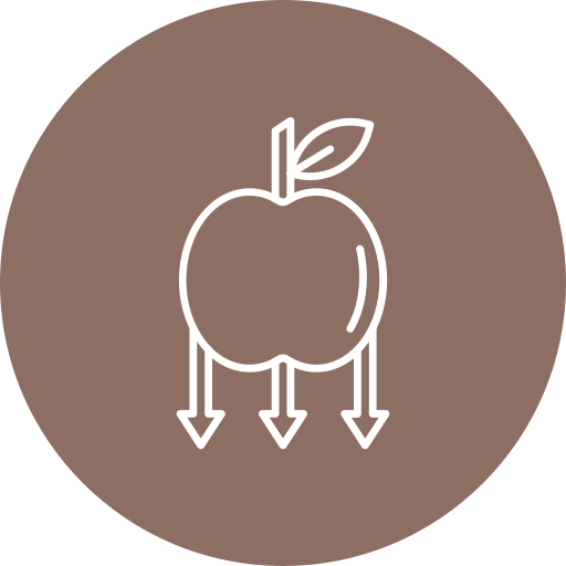 사과 Generic color fill icon