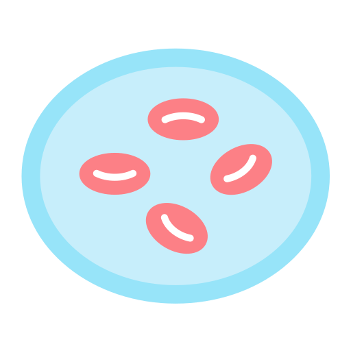 細胞 Generic color fill icon