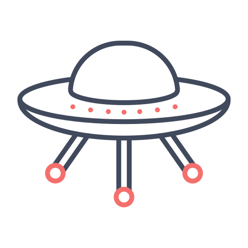 ufo Generic color outline icon