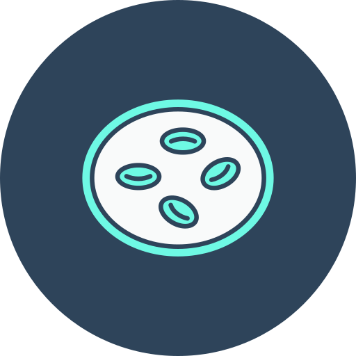 Cells Generic color fill icon