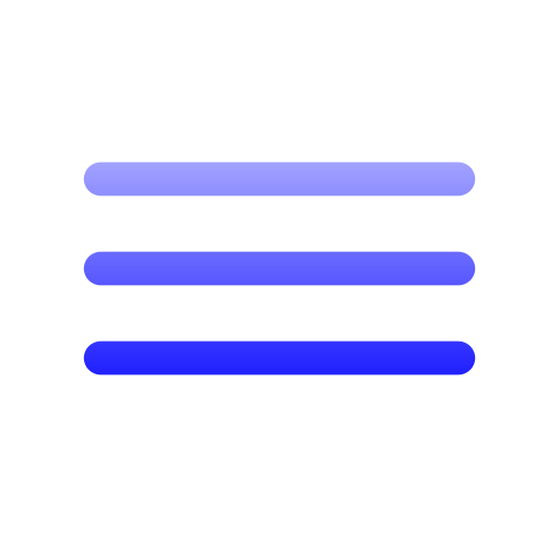 Hamburger Generic gradient outline icon