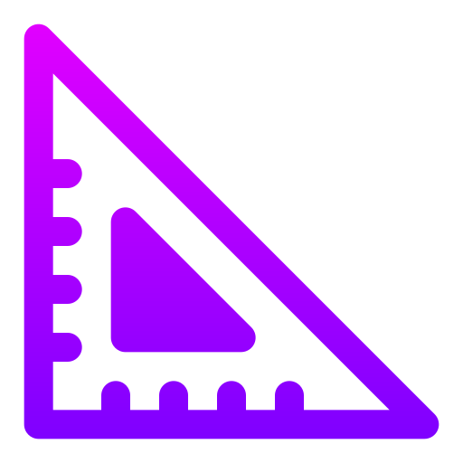 ルーラー Generic gradient fill icon