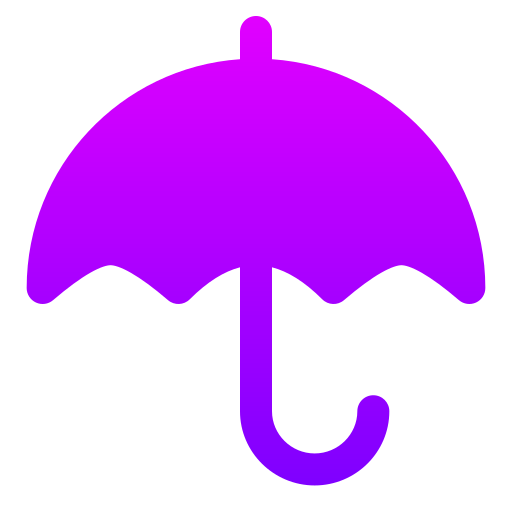 ombrello Generic gradient fill icona