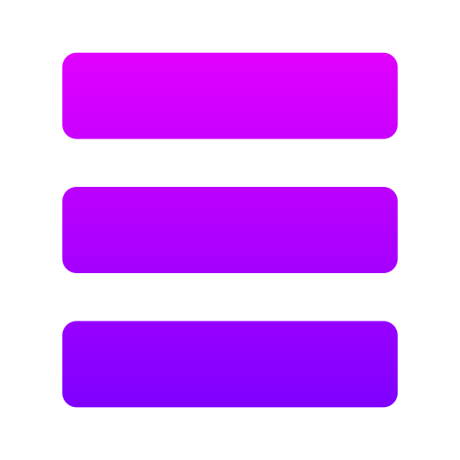 Row Generic gradient fill icon