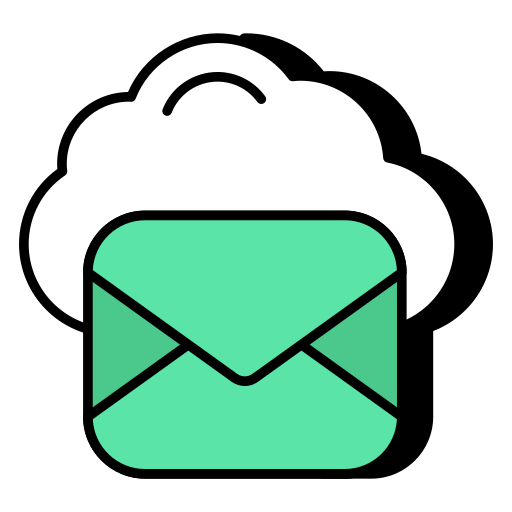 cloud-mail Generic color lineal-color icon