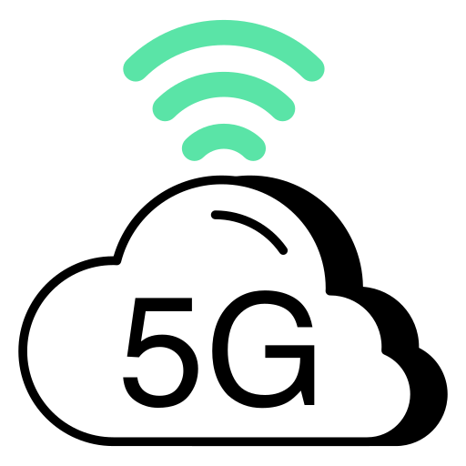 5g Generic color lineal-color icoon