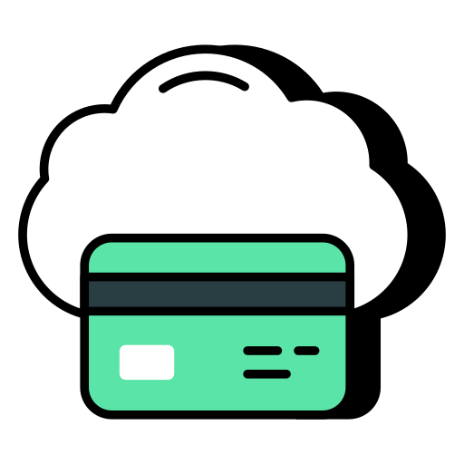 Cloud banking Generic color lineal-color icon