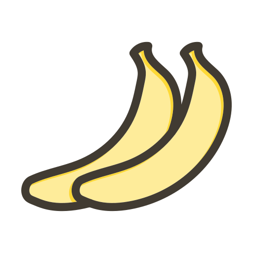 banane Generic color lineal-color icona