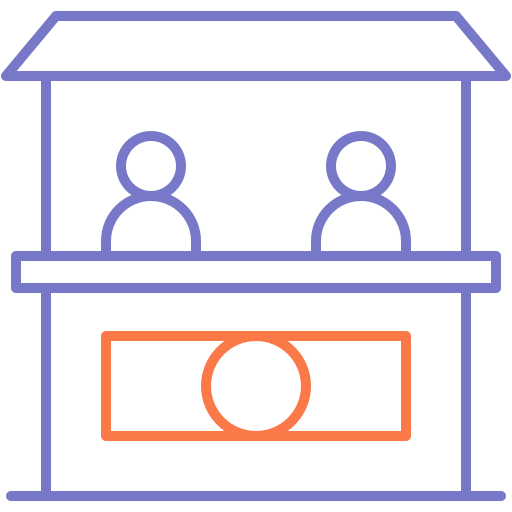 Ticket office Generic color outline icon