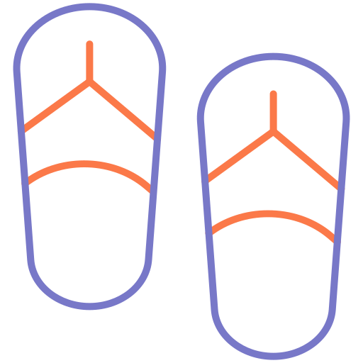 slipper Generic color outline icoon