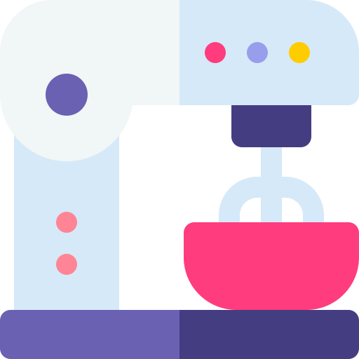 mezclador Basic Rounded Flat icono