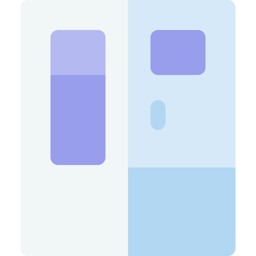 冷蔵庫 Basic Rounded Flat icon