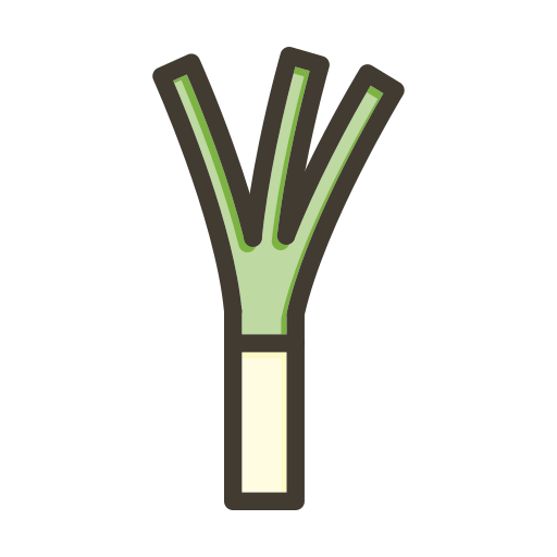 Leek Generic color lineal-color icon