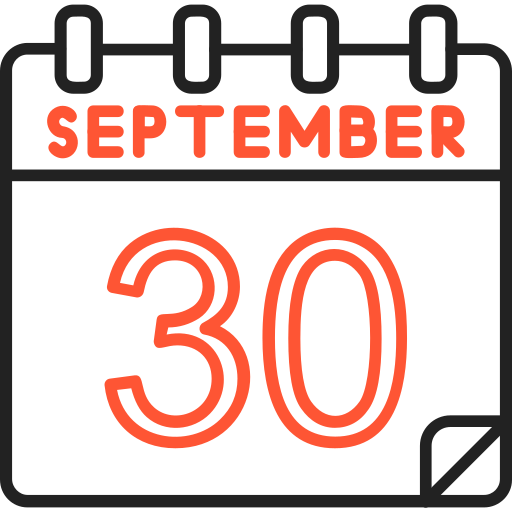 september Generic color outline icon